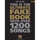 Ultimate FAKE BOOK with over 1200 Songs, 4th Ed, C  