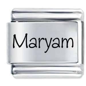  Name Maryam Italian Charms Bracelet Link Pugster Jewelry