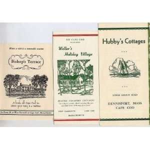 Cape Cod Brochures Hubbys Cottages Holiday Village Bishops Terrace 