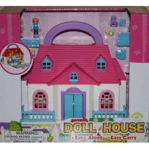  Take Along Doll House: Toys & Games