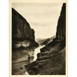  1935 Yangtze River Bellows Gorge China Sichuan Szechuan 
