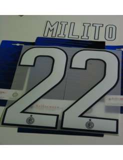 Kit printing set nameset inter 11 12 x trikot shirt maglia Inter home 