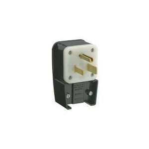    LEVITON 9650 P Plug,High Amp Angle,6 50P,250V