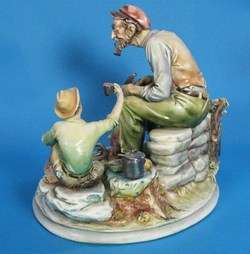 Borsato Figural Group Wandering Smithy #1084 MINT  