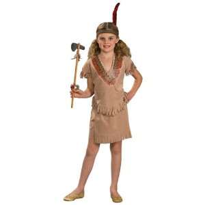 Rubies Costume Co R881153 M Childs Native American Girl Costume Size 