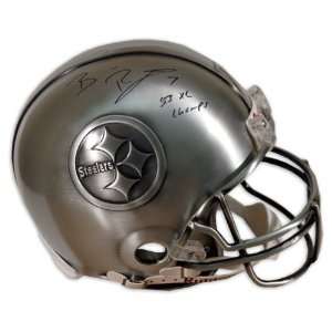  Signed Ben Roethlisberger Helmet   Pewter Sports 