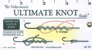 10 Best Fishing Knots (Demo Card to Keep in Tackle Box) Fly Fresh or 