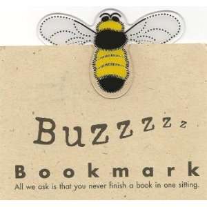  Re Marks Clip Over the Page Bookmark   Buzzy Bee