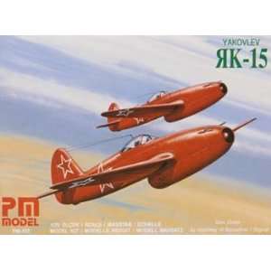  PM Models   1/72 Yakovlev Yak 15 (Plastic Model Airplane 