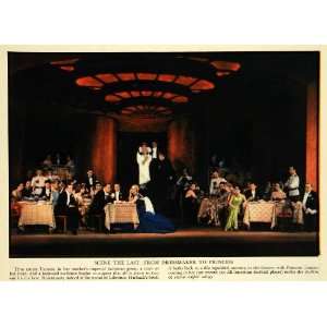   Ballroom Gown Entertainment Roberta Film Movie   Original Color Print
