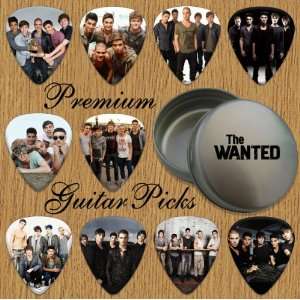   : The Wanted 10 Premium Guitar Picks In Tin (0): Musical Instruments