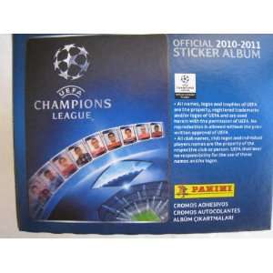  Panini Uefa Champions League 2010 / 2011   50 Packs BOX 