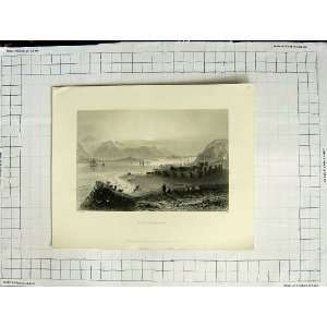   1841 View Beaumaris Mountains Yachts Bartlett Armytage