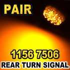 AMBER 1156 7506 19 LED REAR TURN SIGNAL LIGHT BULBS #a (Fits X5)