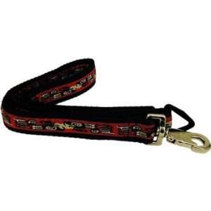  Red Pattern 4 Foot Lead: Pet Supplies