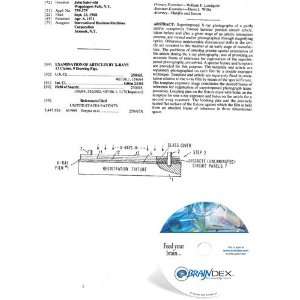   NEW Patent CD for EXAMINATION OF ARTICLES BY X RAYS 