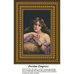  Persian Empress Cross Stitch Pattern PDF  