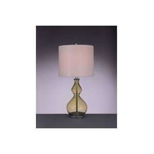  Glass Portables 1 Light Table Lamp   P100: Home 