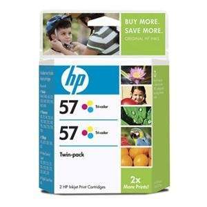  NEW 57 Tricolor Retail Twin Pack (Printers  Inkjet/Dot 