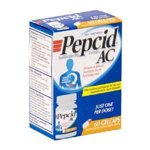  Pepcid AC Acid Reducer, Original Strength, 10 mg, Gelcaps 