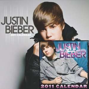 Justin Bieber Wall Calendar and Mini Wall Calendar 2011 Bundle Pack 