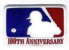 1969 mlb baseball 100th anniversary jersey sleeve patch $ 14