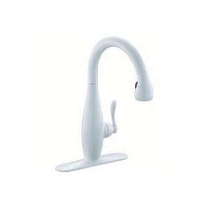  KOHLER K 692 0 Clairette kitchen sink faucet White