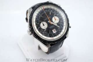 Vintage Breitling Windrider Chronomat 1808 Mens Automatic Stainless 