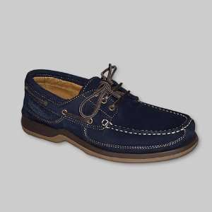  Classic Leather Deck Shoe With Non Slip Sole Size Euro 