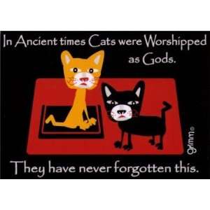   Magnet   Grimm   Ancient Times Cats Worshipped As Gods Toys & Games