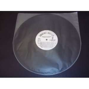  Record Sleeves   ROUND BOTTOM Inner Polyethylene PLASTIC Sleeves 