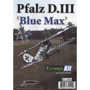  EC72004 1/72 Pfalz D.III Blue Max: Toys & Games