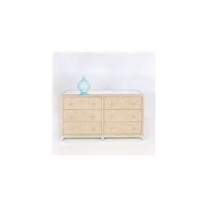  Studly Limed Oak 6 Drawer Dresser by Worlds Away STUDLY 