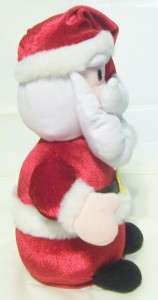 10 Singing Dancing Santa Doll Battery Red Velvet CUTE  