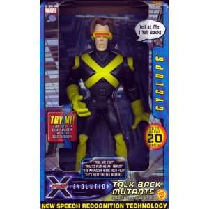  X Men Evolution Talk Back Mutants Cyclops Toys & Games