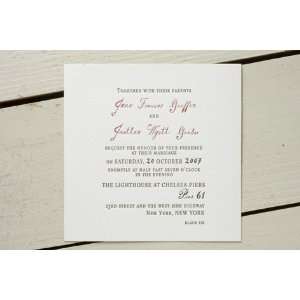  Bartley Wedding Invitations by Mr. Boddingtons St 