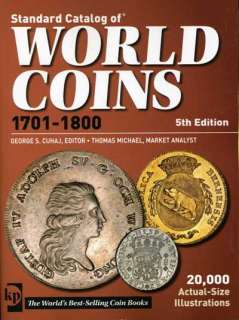 Krause Standard Catalog Of World Coins 1701  1800 5Th  