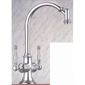  Mico 7838 SN Double Handle Kitchen Faucet: Home 