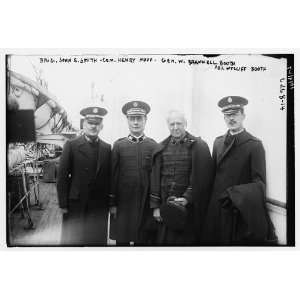   , Gen. W. Bramwell Booth, and Adm. Wycliff Booth 1900