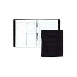   Daily Planner/Notebook, 7AM 1130PM, 11x8 1/2, Black