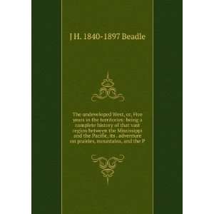   , mountains, and the P J H. 1840 1897 Beadle  Books