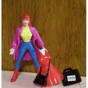   McDonalds Spider Man Happy Meal Mary Jane Watson w/Clip on Fashions #5