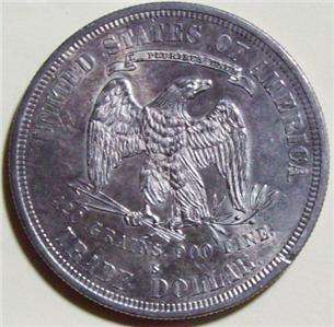 1877 S TRADE DOLLAR ~SIlver~ ORIGINAL Very Choice BU  