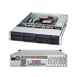  Superchassis 2U Rm 8BAY Black 560W Pfc Eatx Atx 