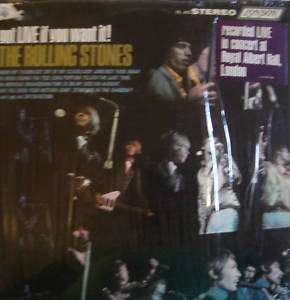 THE ROLLING STONES GOT LIVE IF YOU WANT IT LP US EX+/NM  