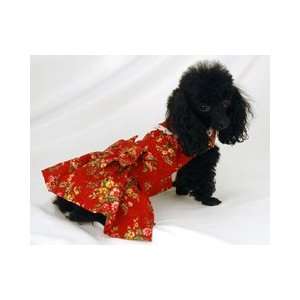  Love in Bloom Designer Dog Dress covered in Delicate 