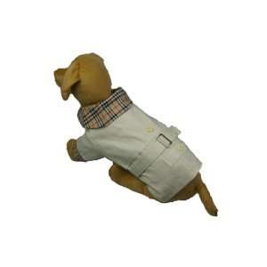 New   FASHION COLLARED PLAID COLLARED SPRING/SUMMER/FALL COAT by Pet 