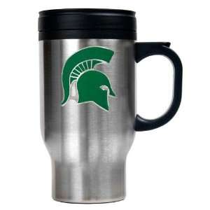   Michigan State Spartans NCAA Stainless Steel Travel Mug: Sports