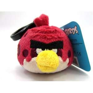   Angry Birds 2.5 Inch Plush Backpack Clip   Big Brother. Toys & Games
