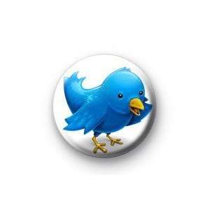  TWITTER BLUE BIRD 1.25 Magnet ~ Tweet Tweeting 